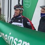 DDR Radsport-Star Olaf Ludwig bei der Tour d' Allee 2020 in Stralsund
